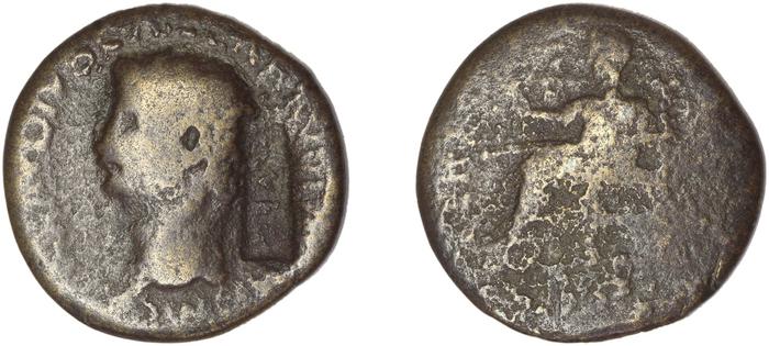 RIC I (second edition) Claudius 94, реверс, bm