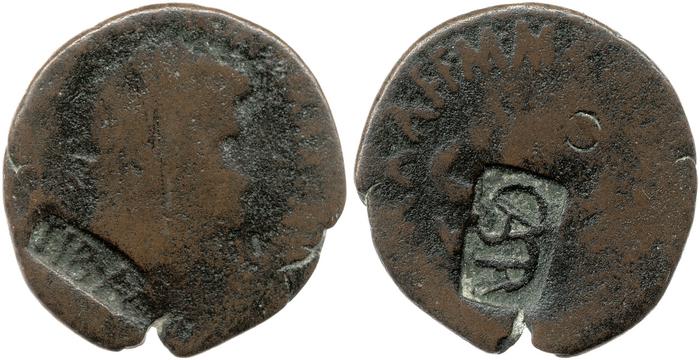 RIC I (second edition) Augustus 435, реверс, bm