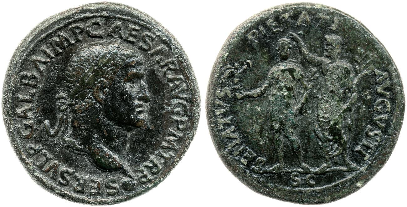 аверс RIC I (second edition) Galba 489
