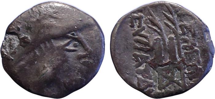 Bactrian and Indo-Greek Coinage Eucratides I 9A.2, Британский музей