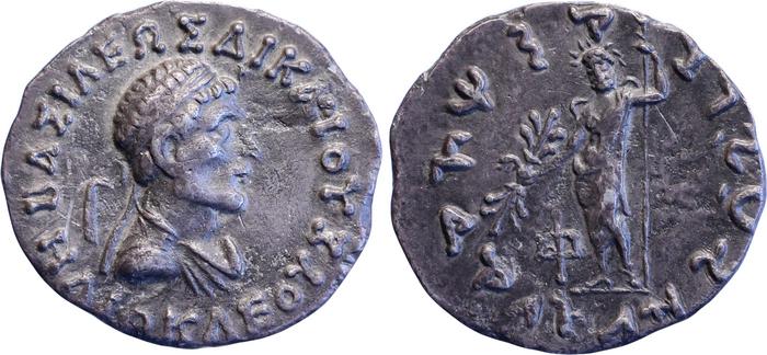 аверс Bactrian and Indo-Greek Coinage Heliocles II 1.3