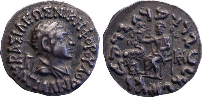аверс Bactrian and Indo-Greek Coinage Antialcidas 11.2