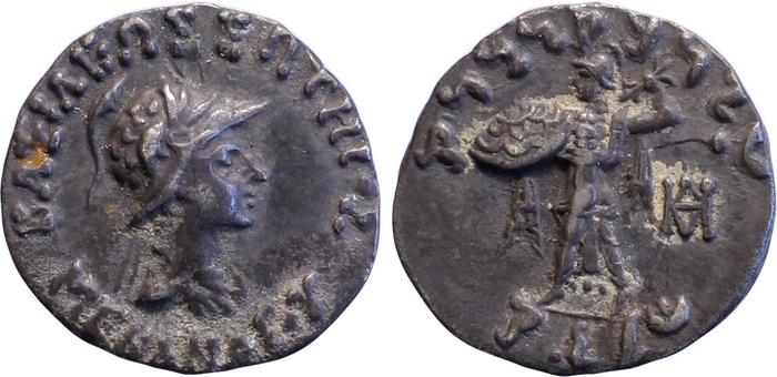 аверс Bactrian and Indo-Greek Coinage Menander I 14.12