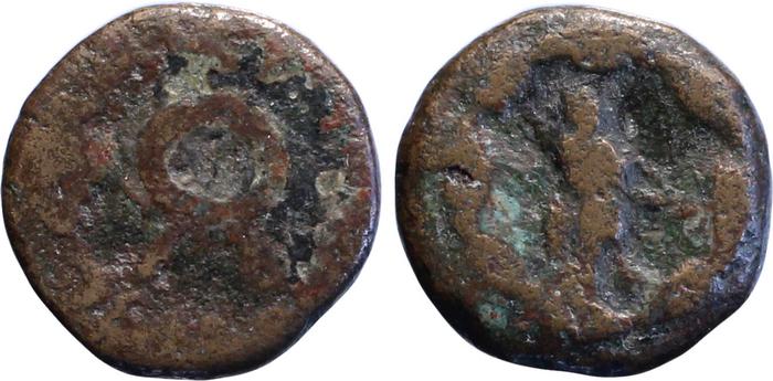 аверс Bactrian and Indo-Greek Coinage Apollodotus II 11