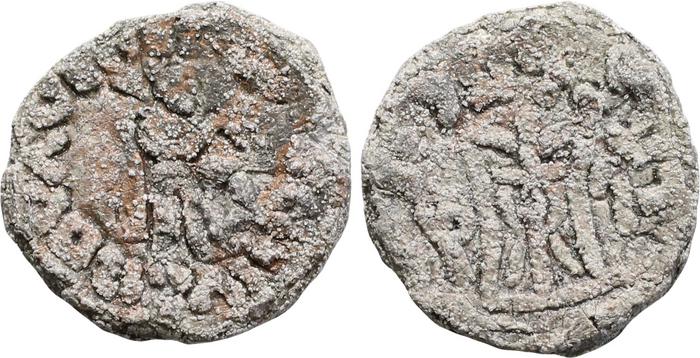 аверс Bactrian and Indo-Greek Coinage Strato II 2.2