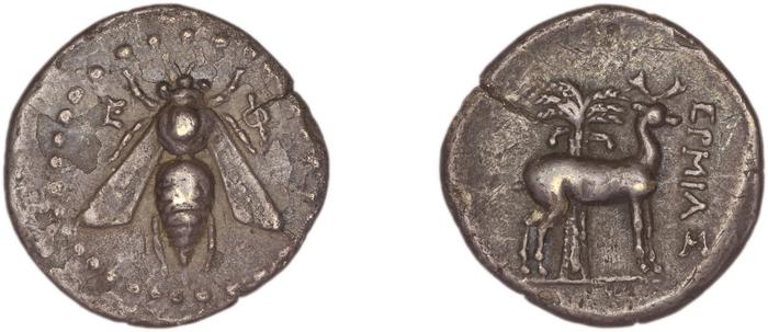 Ephesus Kinns and Holt 2023 Period V, AR XIX, реверс, bm