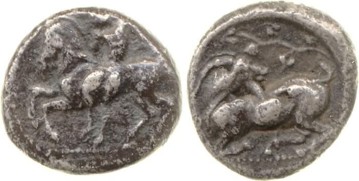 Celenderis Kraay 1962 Series III, реверс, Британский музей
