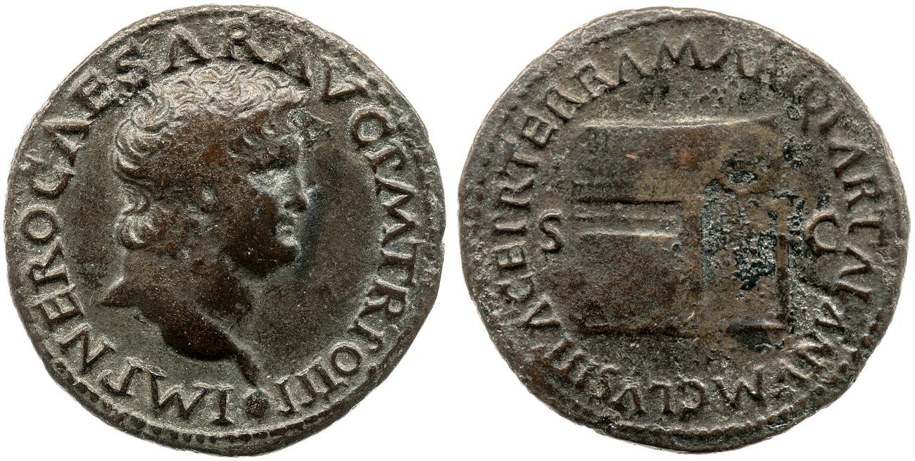 obverse RIC I (second edition) Nero 537