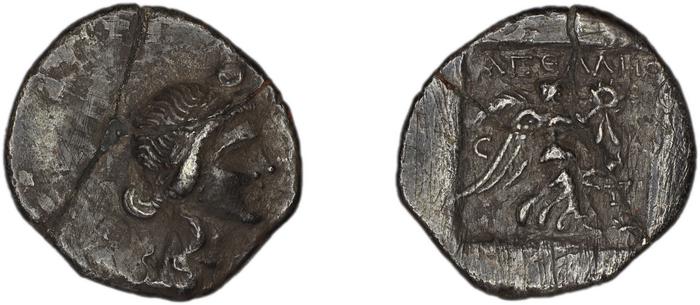 Stratoniceia Meadows 2002 Group 3 drachm, реверс, bm