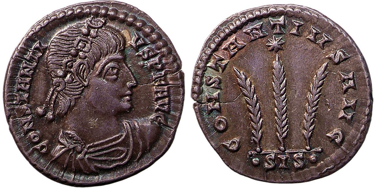 аверс RIC VIII Siscia 61