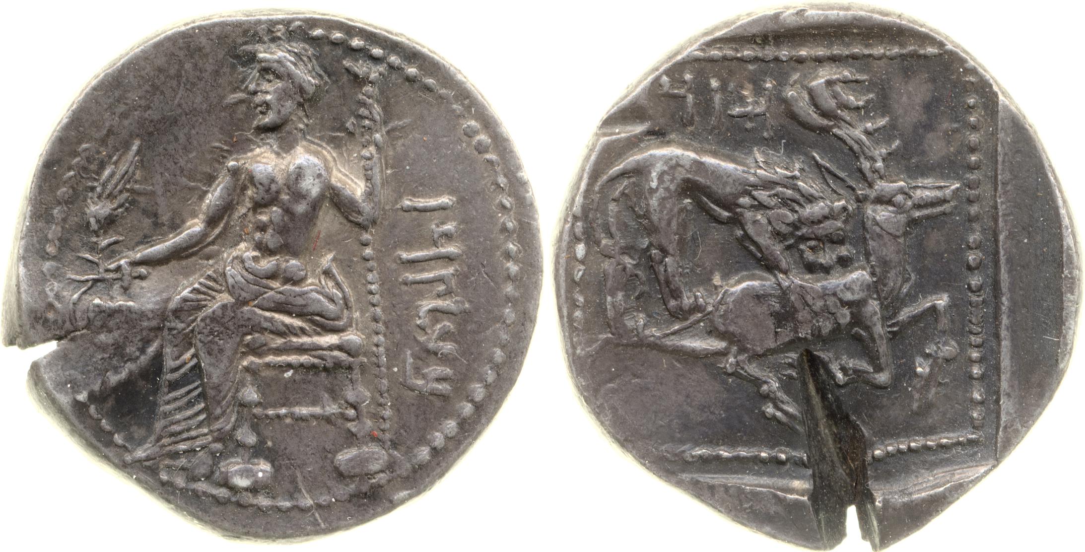 Mazaeus Tarsus Newell 1920 Series I, аверс, Британский музей