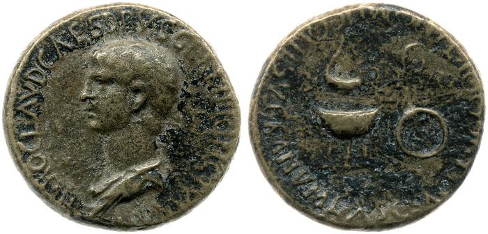 реверс RIC I (second edition) Claudius 107