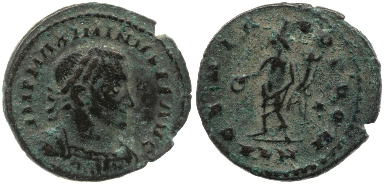 RIC VI Londinium 209b, аверс, Британский музей