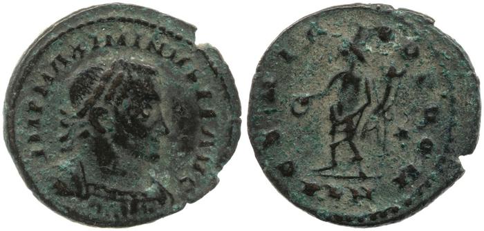 RIC VI Londinium 209b, реверс, Британский музей