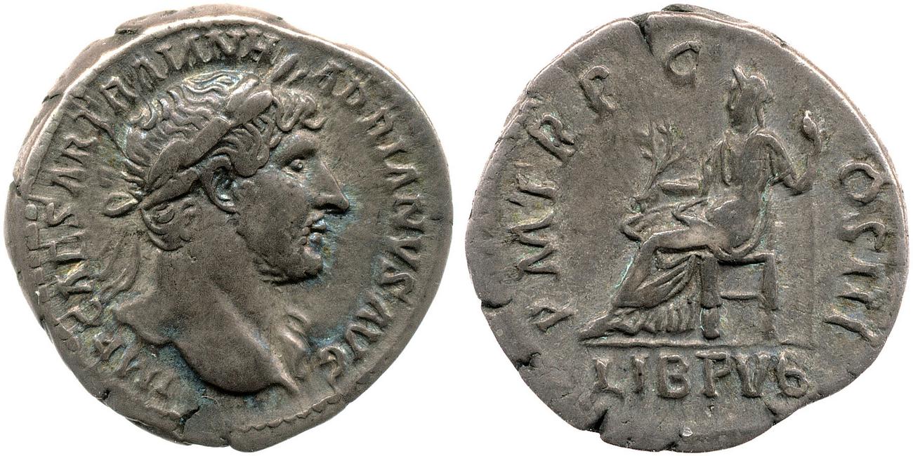 RIC II, Part 3 (second edition) Hadrian 363, аверс, bm