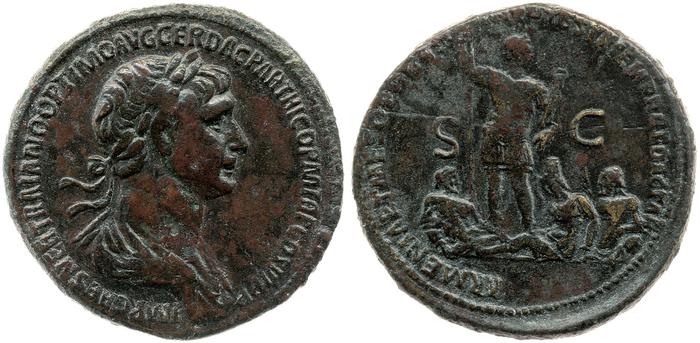 RIC II Trajan 642, реверс, bm