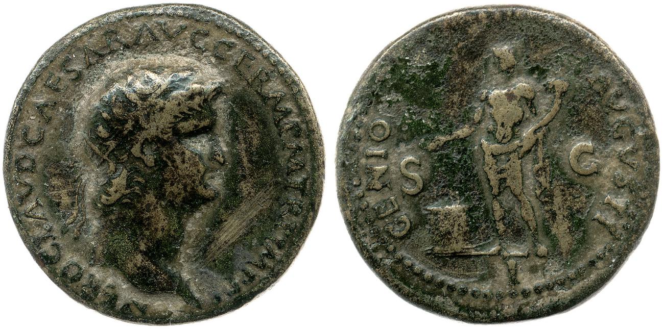 аверс RIC I (second edition) Nero 218
