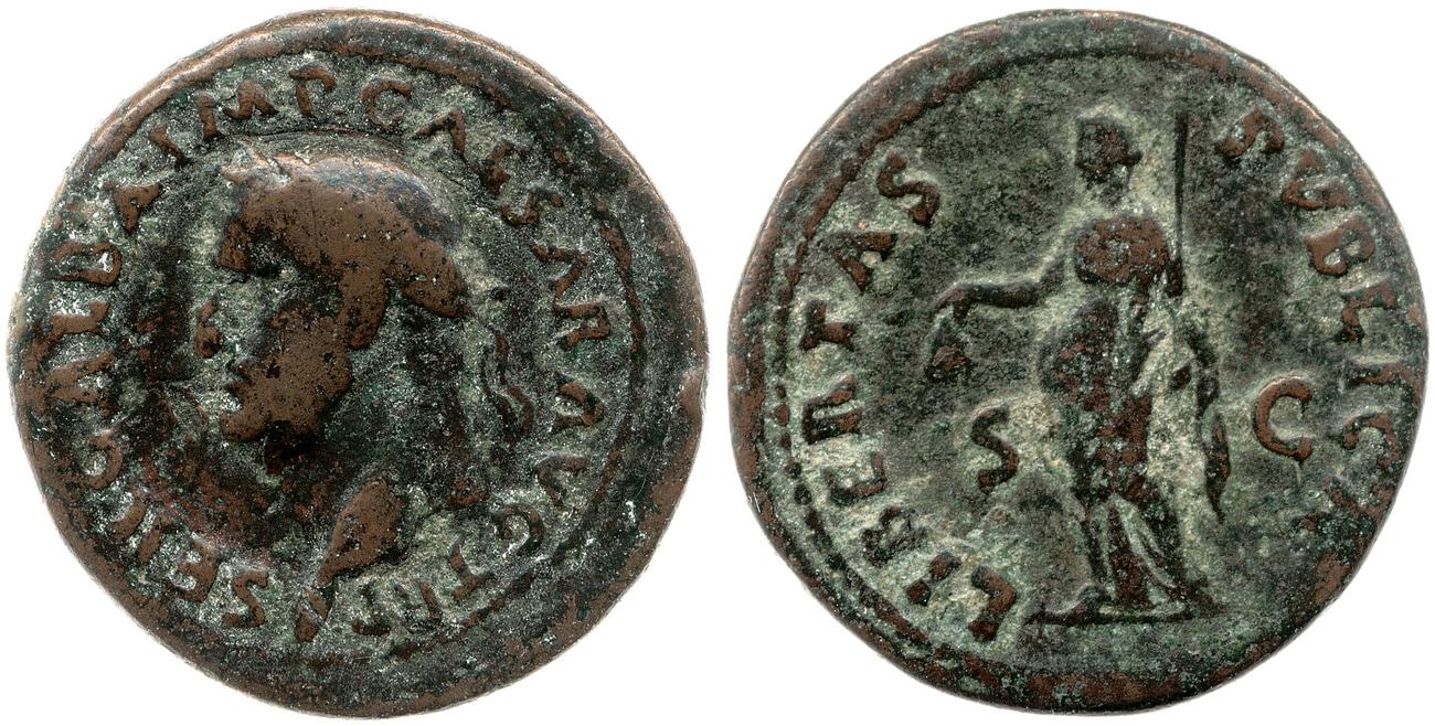 аверс RIC I (second edition) Galba 424