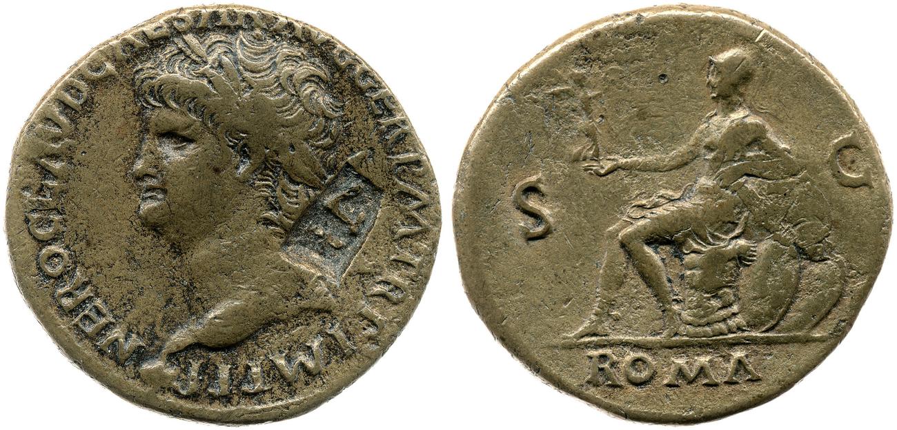 obverse RIC I (second edition) Nero 443