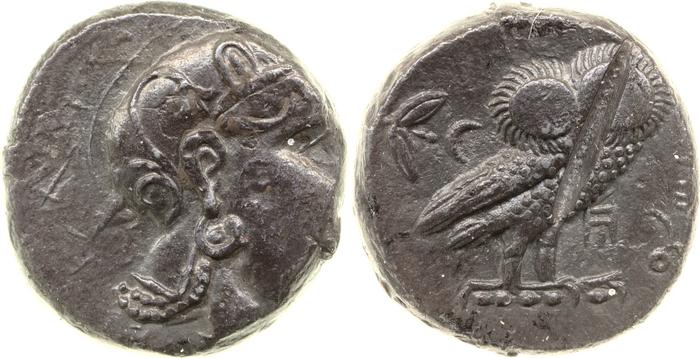 Mazaces Egypt van Alfen 2002 VI Athenian imitations, реверс, bm