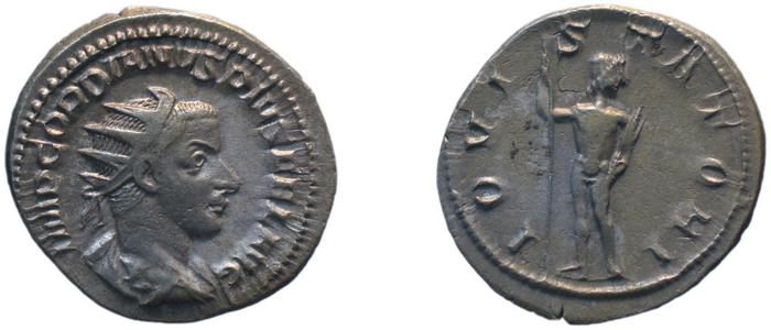 RIC IV Gordian III 84, реверс, bm