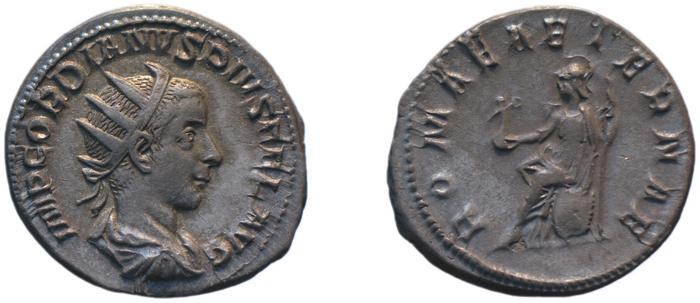 RIC IV Gordian III 70, реверс, bm