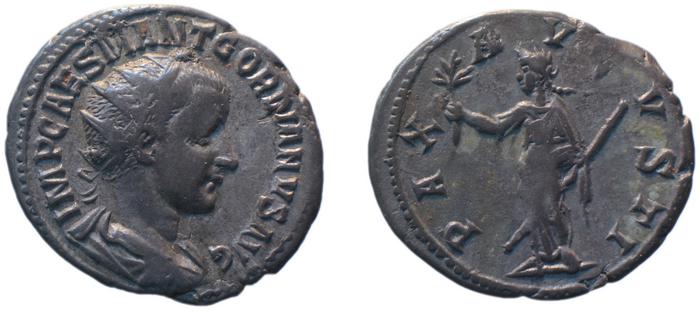 RIC IV Gordian III 189A, реверс, bm