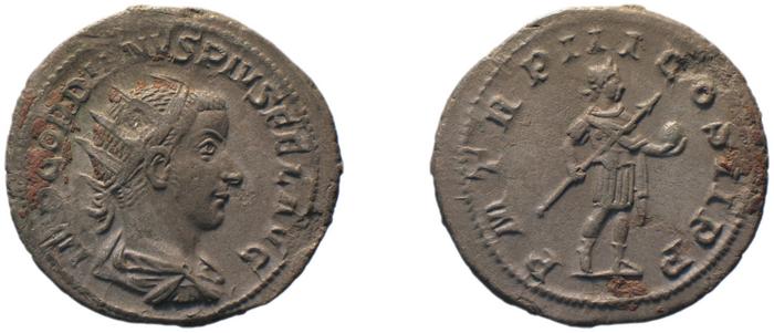 RIC IV Gordian III 92, реверс, bm