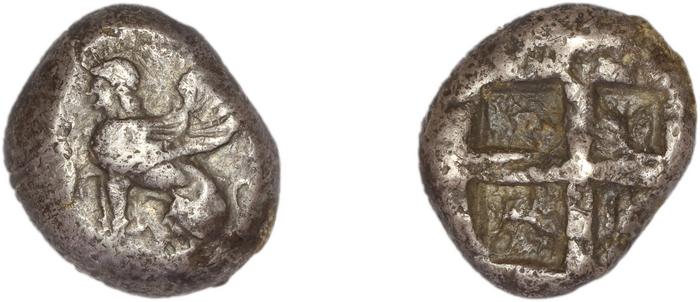 Chios Hardwick 1991 Chian 480-435, реверс, Британский музей