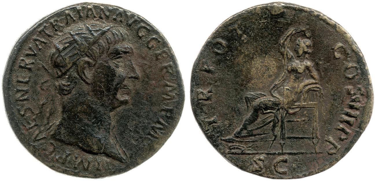аверс RIC II Trajan 433