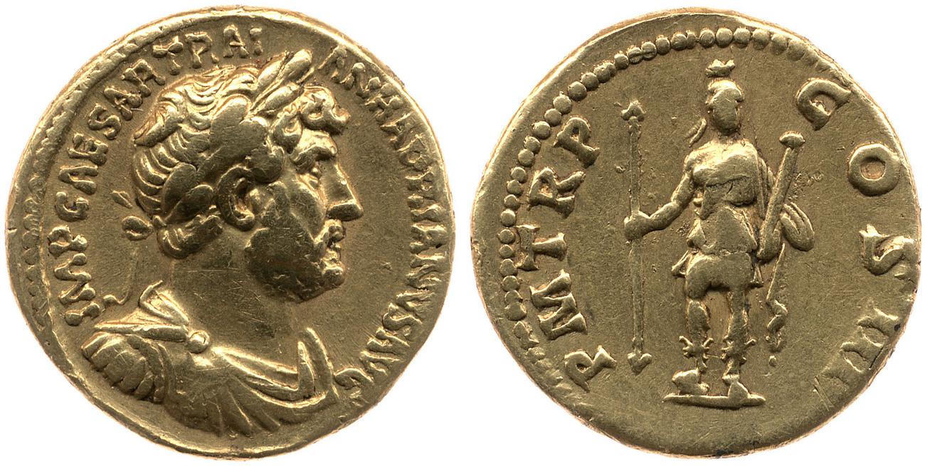 obverse RIC II, Part 3 (second edition) Hadrian 326