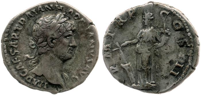 реверс RIC II, Part 3 (second edition) Hadrian 392