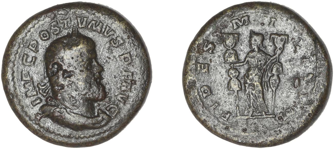 аверс RIC V Postumus 124