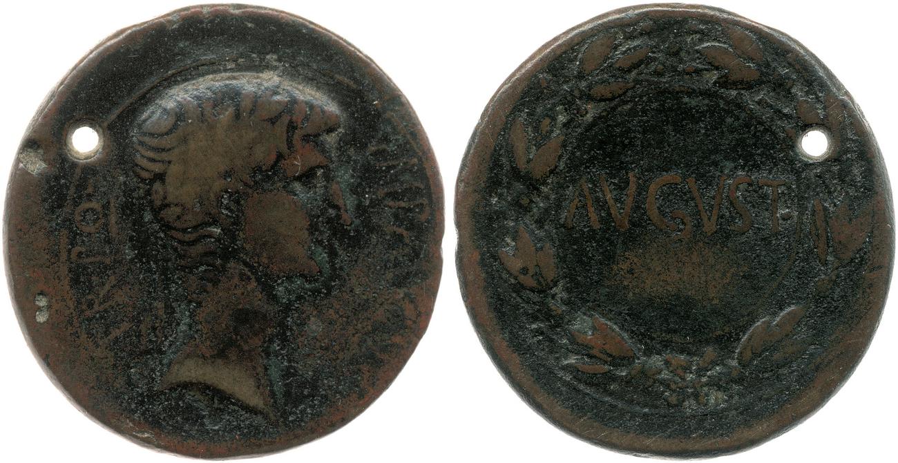 аверс RIC I (second edition) Augustus 550