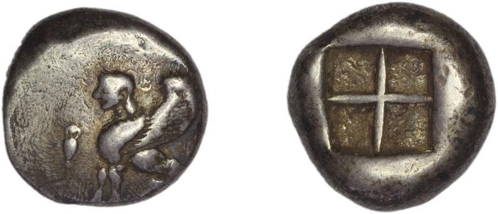 Chios Hardwick 1991 Chian 480-435, реверс, Британский музей