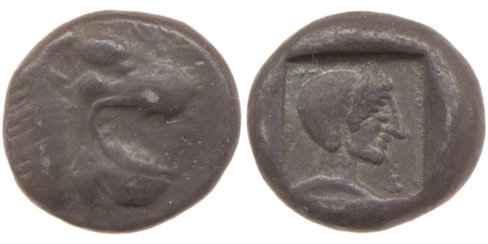 Cnidus Cahn 1970 Series II, реверс, bm