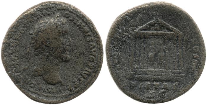 реверс RIC III Antoninus Pius 873