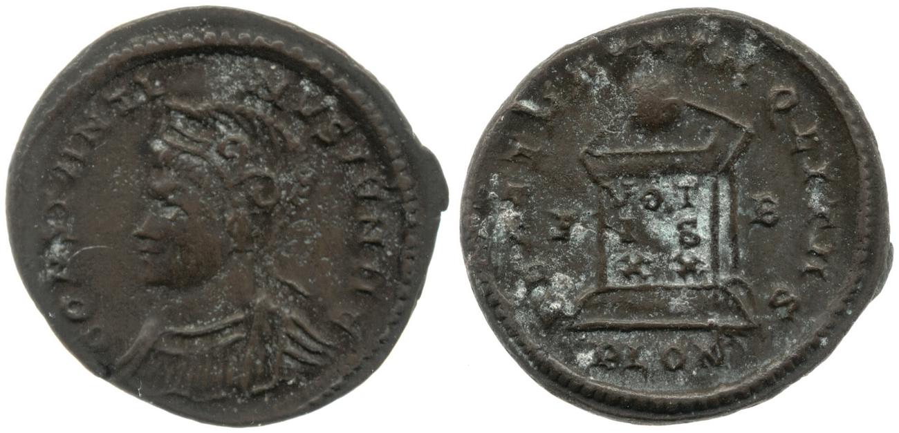 RIC VII Londinium 259, аверс, Британский музей