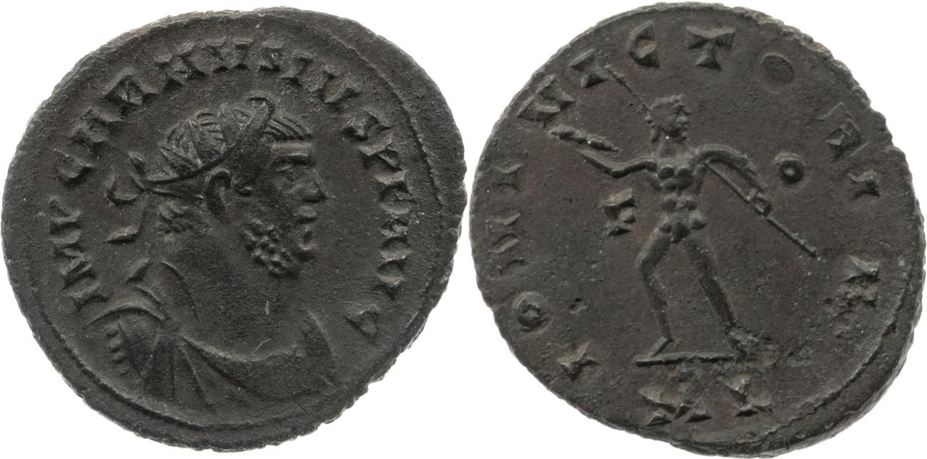 RIC V Carausius 46, аверс, bm