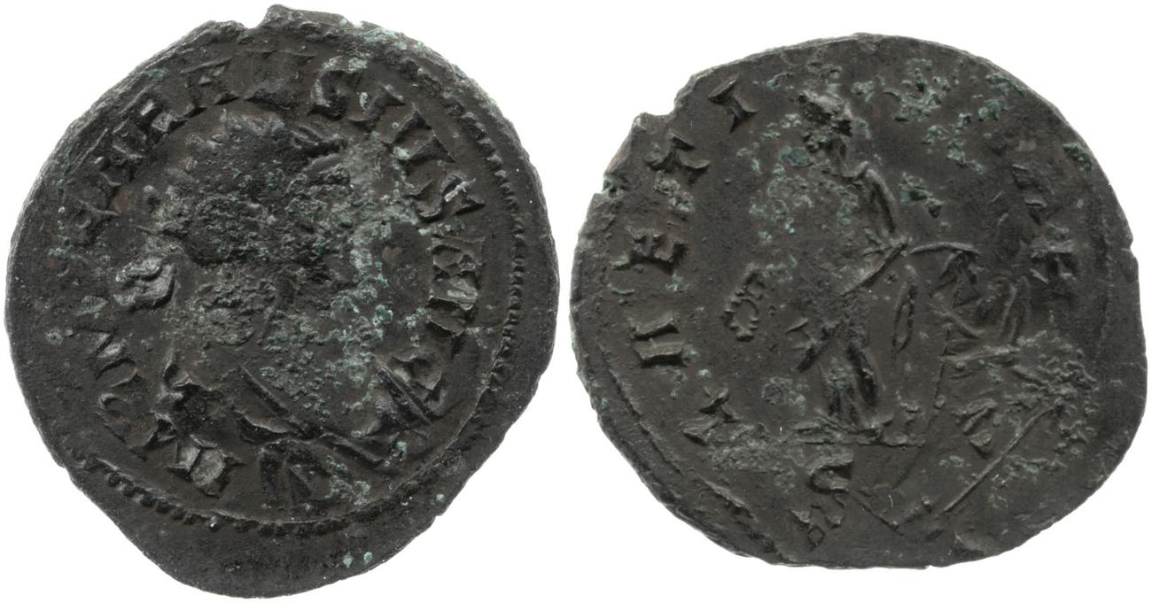 RIC V Carausius 261, аверс, bm