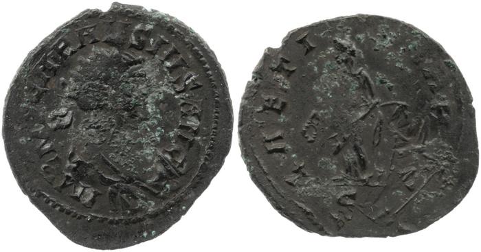 RIC V Carausius 261, реверс, bm