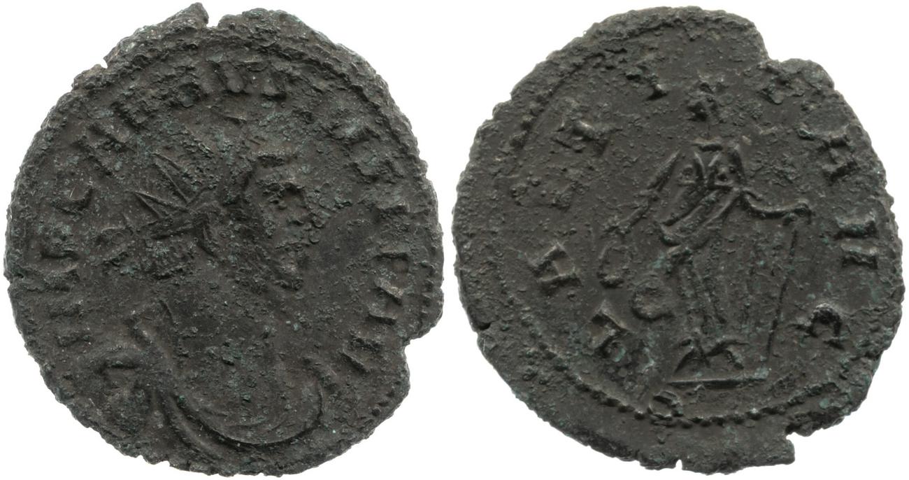 RIC V Carausius 250, аверс, bm