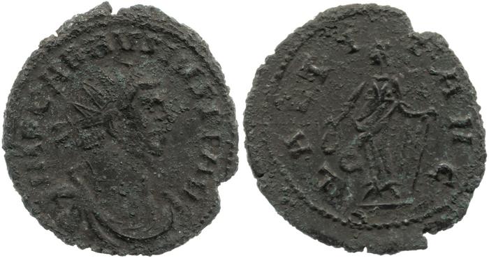RIC V Carausius 250, реверс, bm