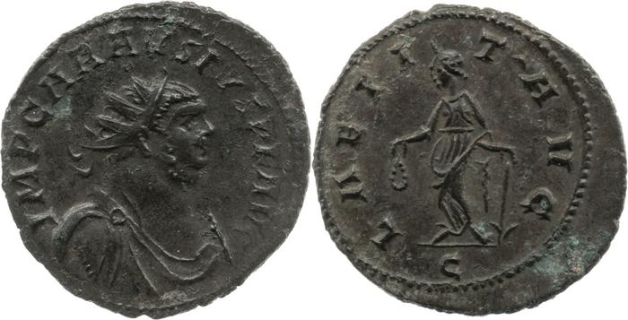 RIC V Carausius 250, реверс, bm