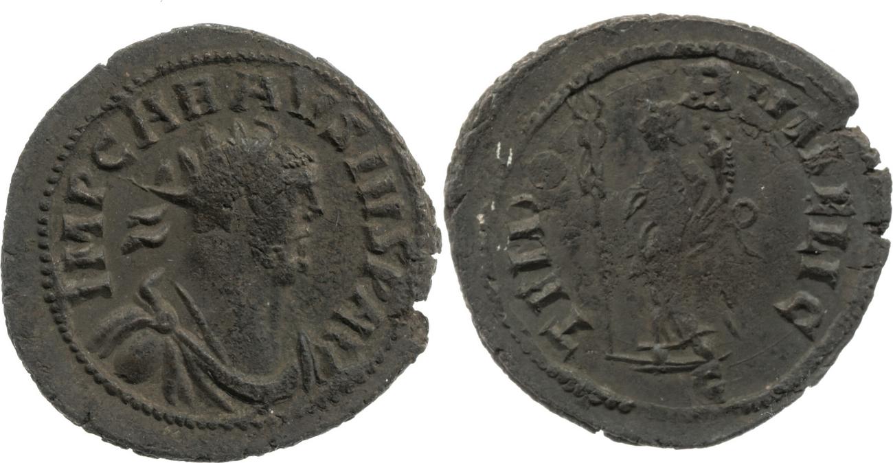 RIC V Carausius 422, аверс, bm