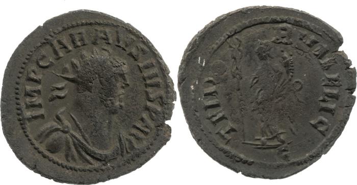 RIC V Carausius 422, реверс, bm
