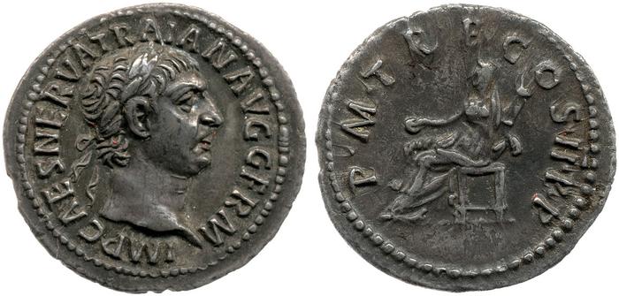 RIC II Trajan 9, реверс, bm