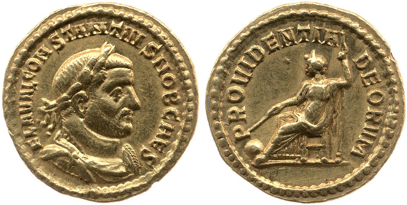 аверс RIC VI Ticinum 7