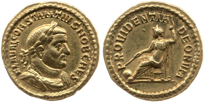 реверс RIC VI Ticinum 7
