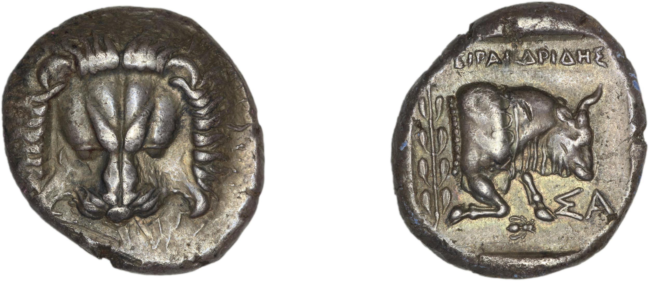 Samos Barron 1966 Class X tetradrachms, аверс, bm